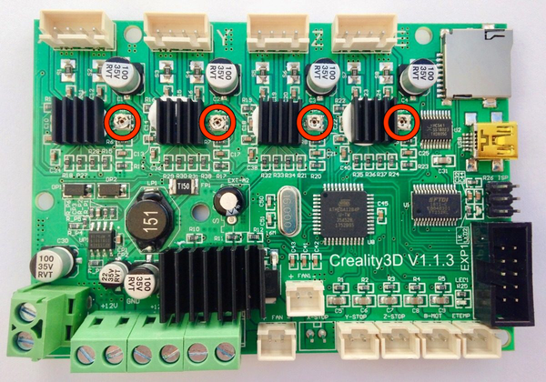 Как настроить ток на драйверах tmc2208